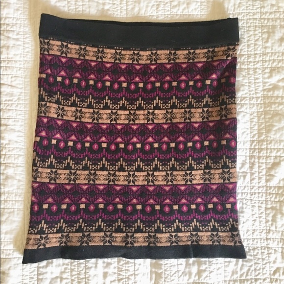Knit Tank, Purple, Tan & Black, Sz Sm. - Picture 1 of 2